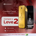 Combo 2 Perfumes Masculinos Importados (100ml) - 1 million, 212 vip [QUEIMA DE ESTOQUE]