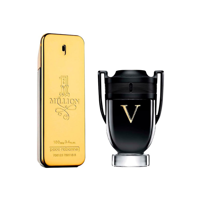 Combo de Perfumes Masculinos 1 Million e Invictus Victory