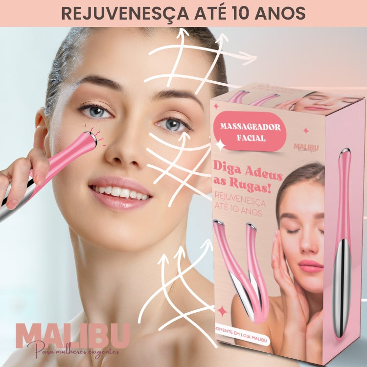 Caneta Massageadora Iônica Anti Rugas e Olheiras ®YoungBeuty (PELE 100% MAIS JOVEM)